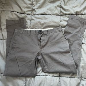 Mens J.Crew Grey Chinos